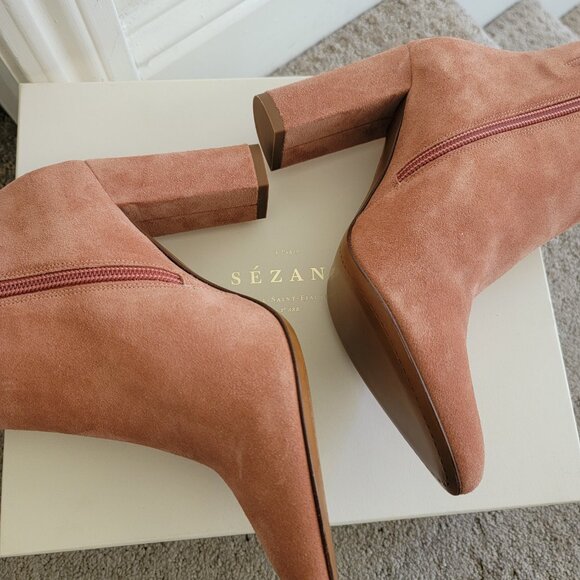 Sezane High Adele Boots Blush. - Size 36 - Picture 2 of 6